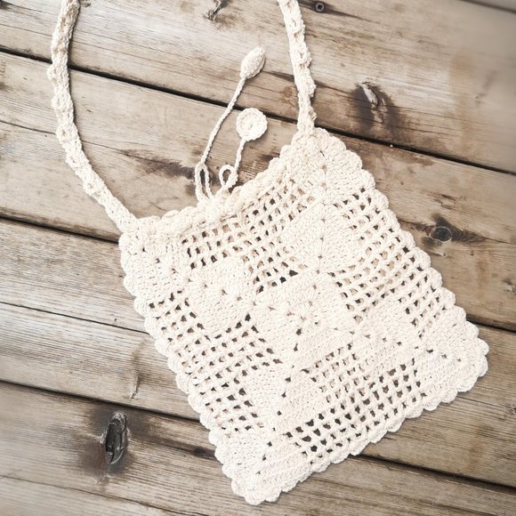 Vintage Crocheted Purse - Picture 2 of 5